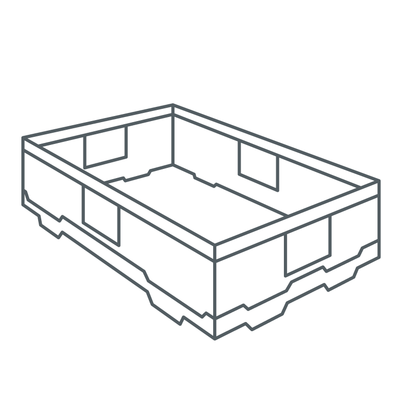 Icon pallet collars
